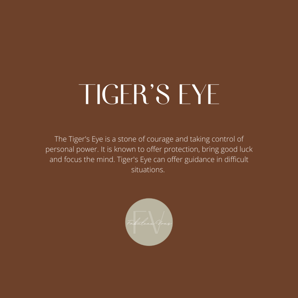 La Stele Stg Tigers Eye Round Ring