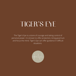 Load image into Gallery viewer, La Stele Stg Tigers Eye Rectangle Ring
