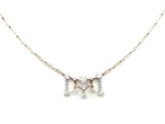 Load image into Gallery viewer, 18ct Two Tone Diamond Necklace TDW 6.61ct
