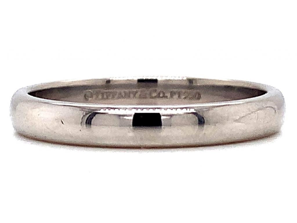 X1478b tiffany co platinum wedder