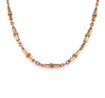 Load image into Gallery viewer, 18ct 54.5cm Two Tone Deco Chain
