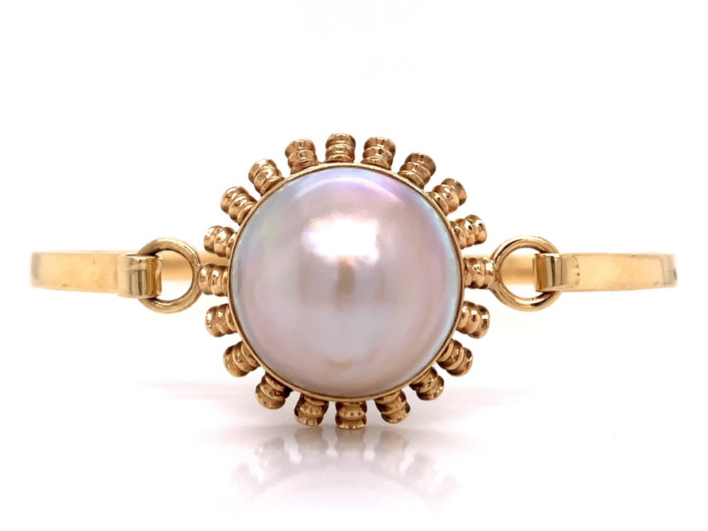 X1512d 14ct mabe pearl bracelet