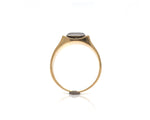 Load image into Gallery viewer, 18ct Diamond Solitaire Signet Ring TDW 0.27ct
