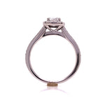 Load image into Gallery viewer, 18ct White Gold Diamond Cluster Ring TDW 0.98ct

