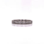 Load image into Gallery viewer, Platinum Diamond Channel Ring TDW 0.33ct
