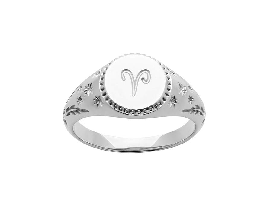Karen Walker Stg Society Signet Ring