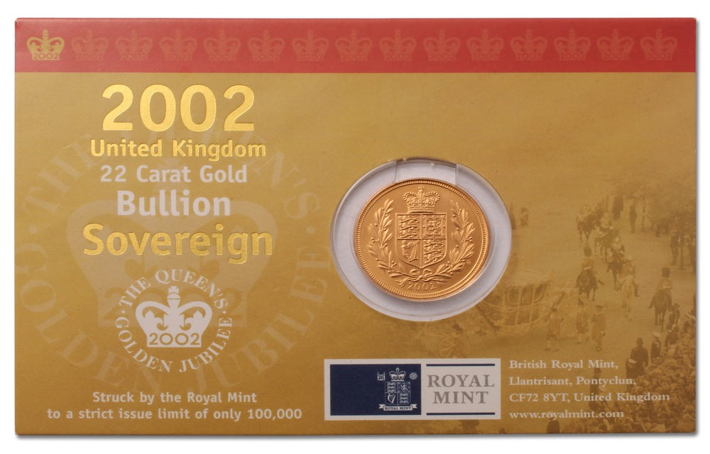 2002 Sovereign Coin