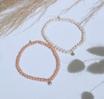 Load image into Gallery viewer, La Pierre Stg Pink Freshwater Pearl Stretch Bracelet
