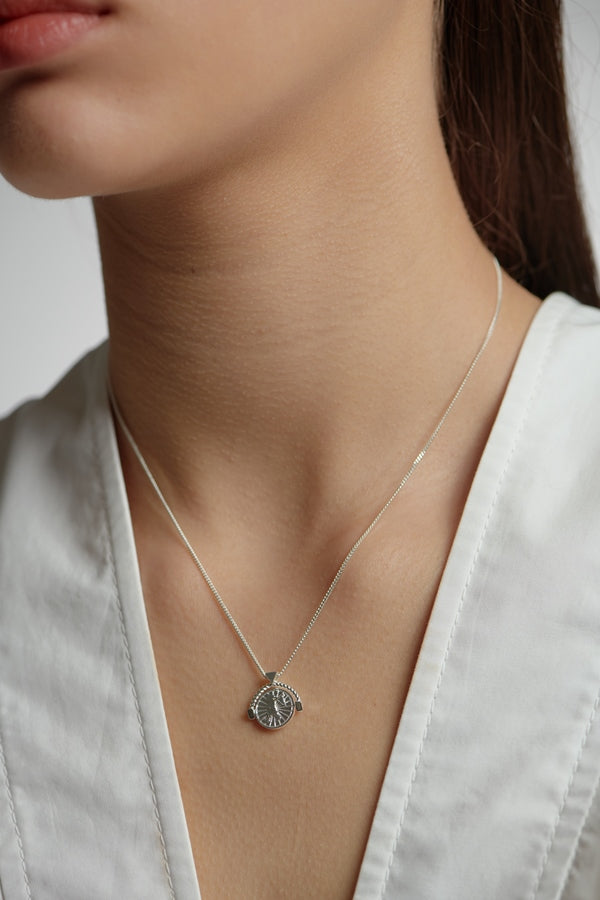 Karen Walker Stg Voyager Spin Necklace