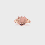 Load and play video in Gallery viewer, 9ct Rose Horseshoe Signet Ring
