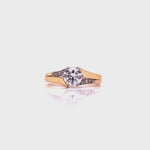 Load and play video in Gallery viewer, 18ct Diamond Solitaire Ring TDW 0.85ct
