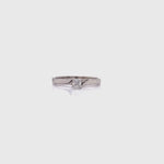 Load and play video in Gallery viewer, 9ct White Gold Diamond Solitaire Ring
