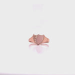 Load and play video in Gallery viewer, 9ct Rose Shield Signet Ring
