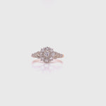 Load and play video in Gallery viewer, 18ct Diamond Cluster Ring TDW 0.33ct
