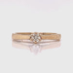 Load and play video in Gallery viewer, 9ct Diamond Solitaire Ring
