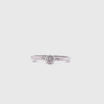 Load and play video in Gallery viewer, 9ct White Gold Diamond Solitaire Ring
