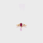 Load and play video in Gallery viewer, 10ct Ruby Diamond Ring
