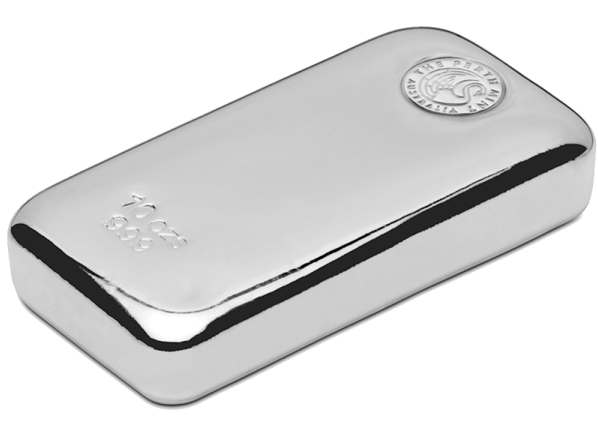 10 ounce fine silver bar